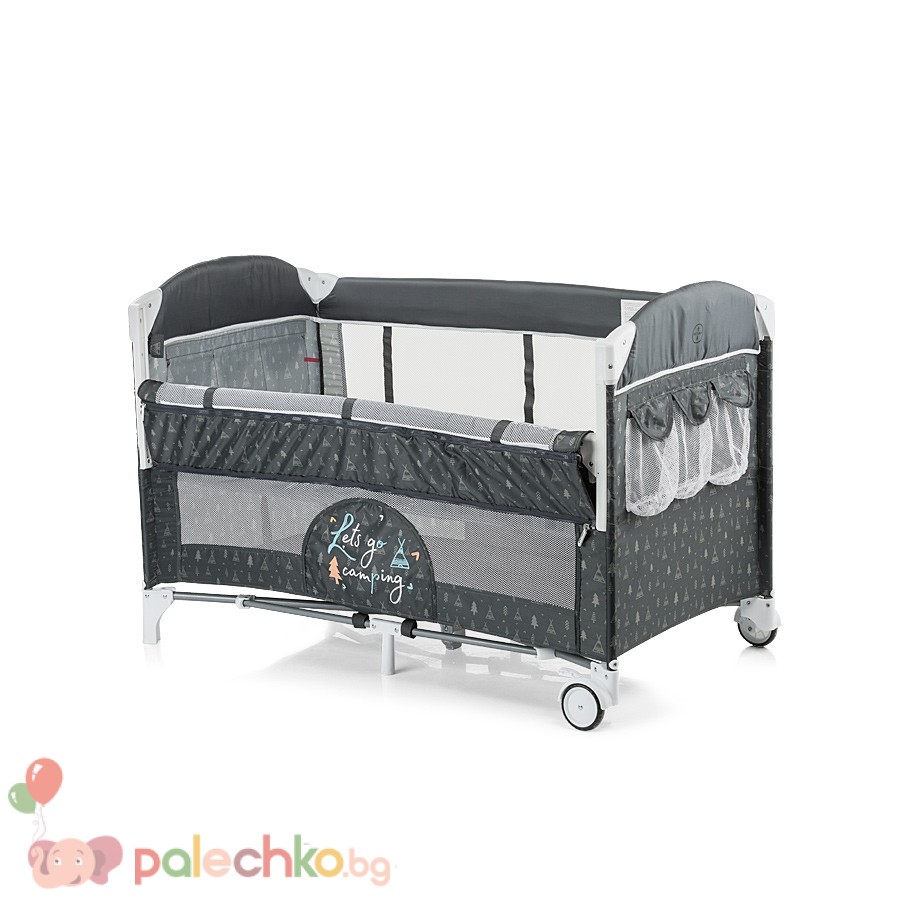 Бебешка кошара 2 нива Chipolino Мерида Пепел - Image 2