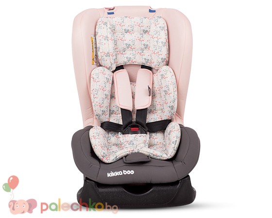 Столче за кола Kikka Boo Vintage Flowers Light Pink 0-18 кг