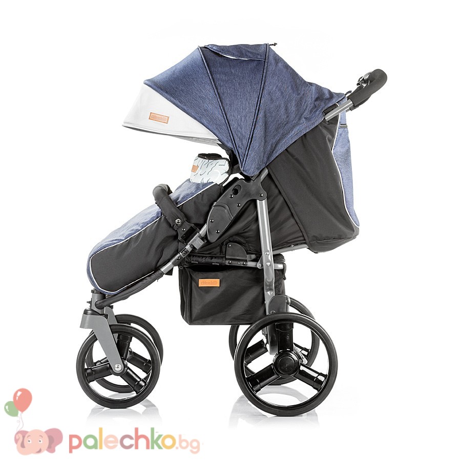 Количка за близнаци Chipolino Туикс Сини дънки - Image 3