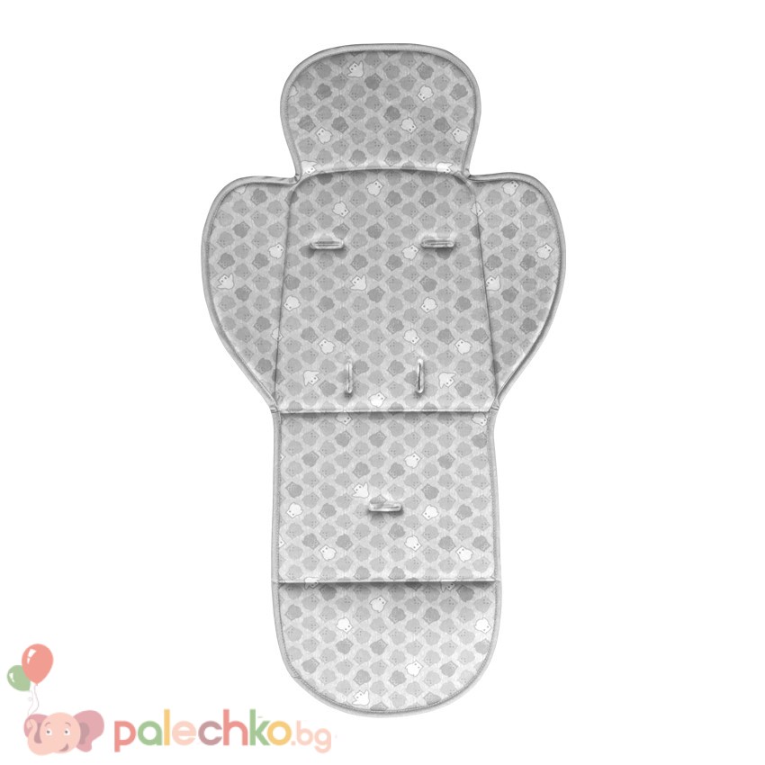 Комбинирана бебешка количка Lorelli Starlight Сива - Image 5