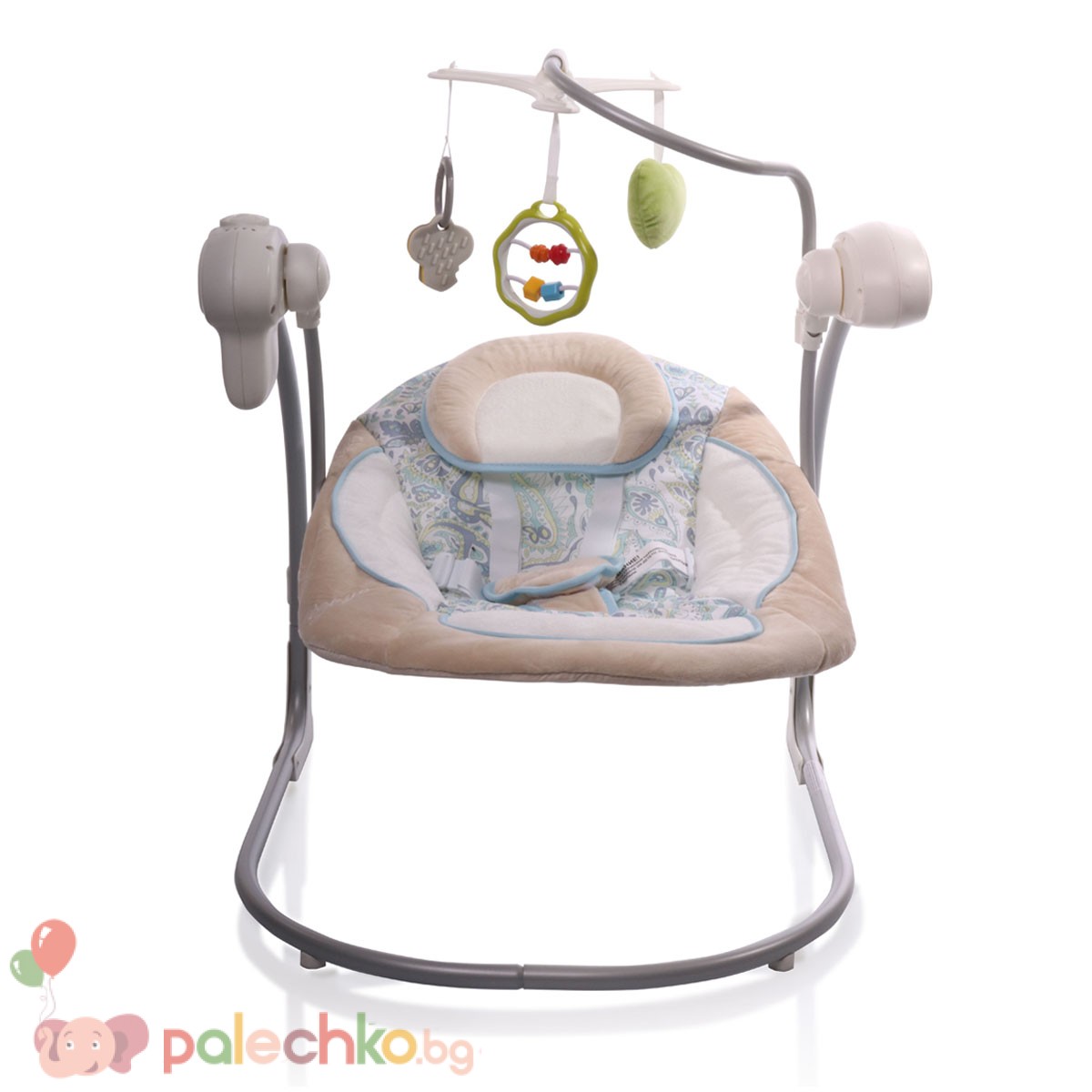 Бебешка люлка Cangaroo Yoyo Бежова - Image 3