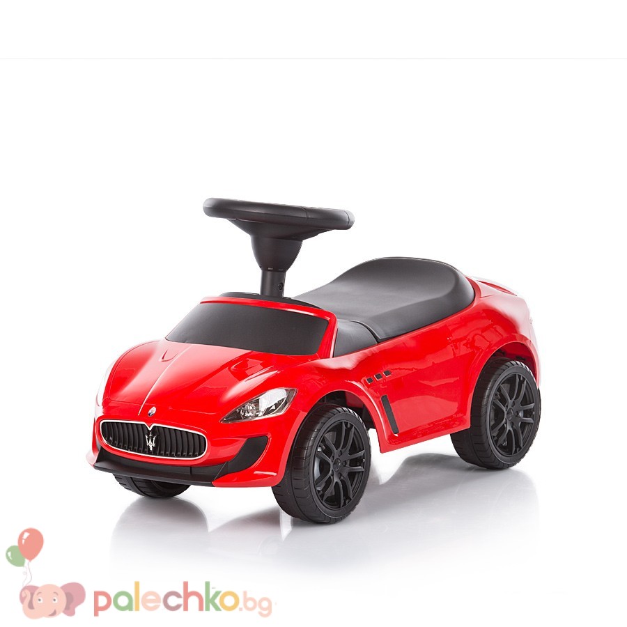 Детска кола за яздене Chipolino Мазерати Червена - Image 3
