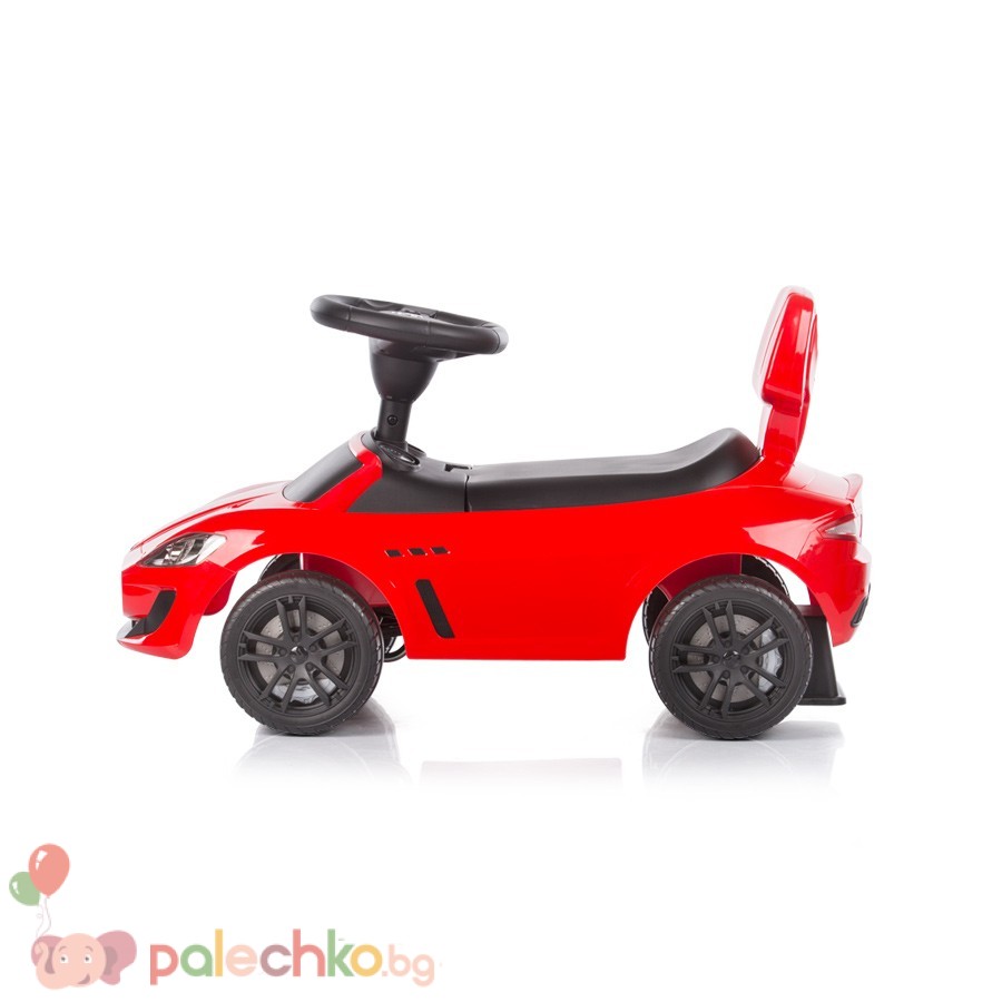Детска кола за яздене Chipolino Мазерати Червена - Image 4