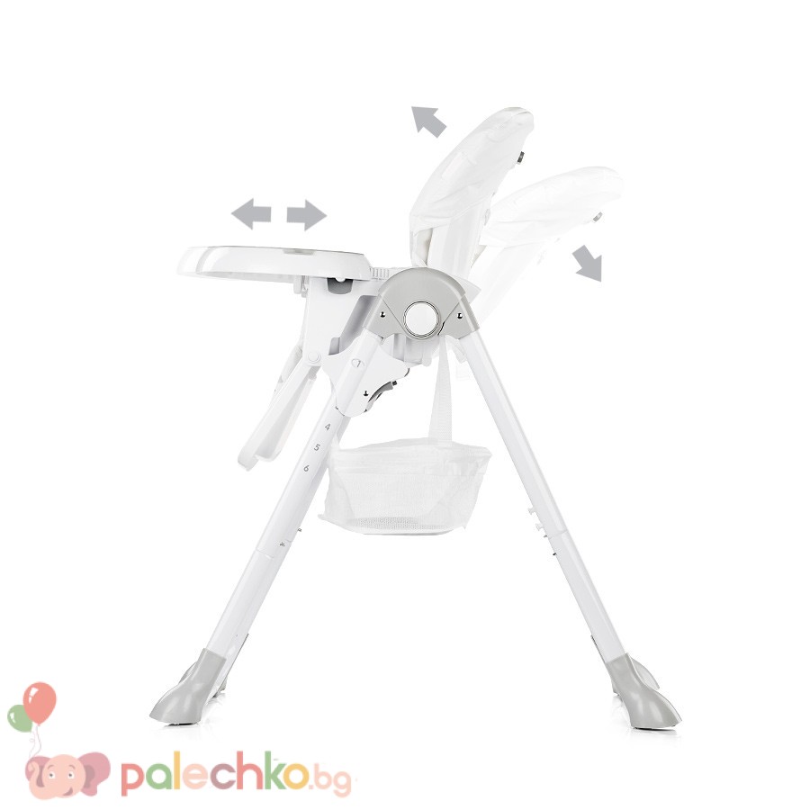 Стол за хранене Chipolino Престо Сива перла - Image 4