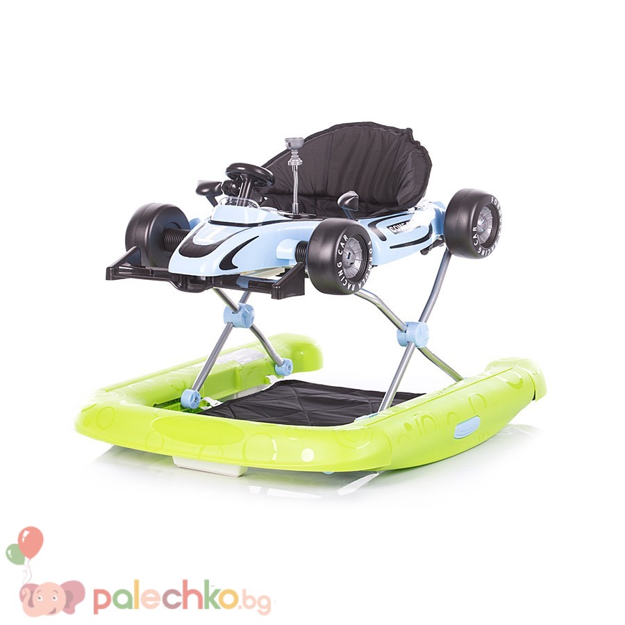Бебешка проходилка 4в1 Chipolino Рейсър Синя - Image 3