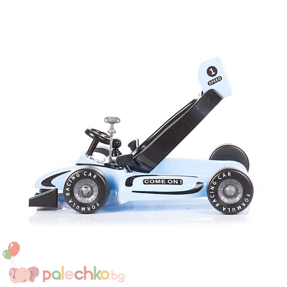 Бебешка проходилка 4в1 Chipolino Рейсър Синя - Image 5