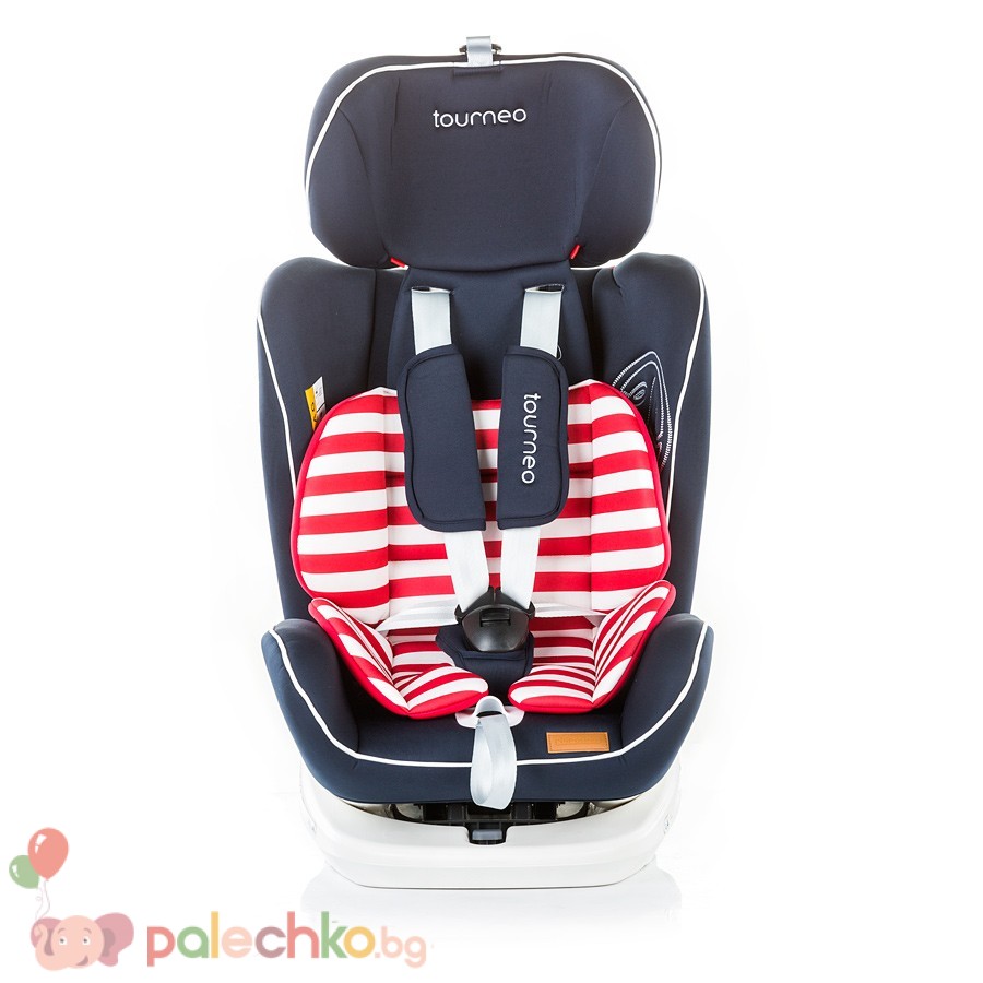 Стол за кола 0-36 кг Chipolino Турнео 360ᵒ Isofix Райе - Image 4