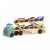 Дървен автовоз с коли Melissa&Doug