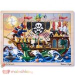 Дървен пъзел Пирати Melissa&Doug