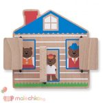 Дървена къща Къде е мечето Melissa&Doug