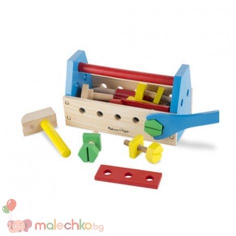 Дървени инструменти в кутия Melissa&Doug