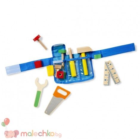 Колан с дървени инструменти Melissa&Doug