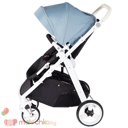 Комбинирана бебешка количка 3в1 Kika Boo UGO Blue