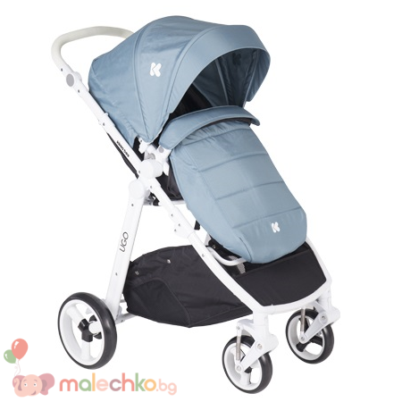 Комбинирана бебешка количка 3в1 Kika Boo UGO Blue