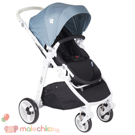 Комбинирана бебешка количка 3в1 Kika Boo UGO Blue