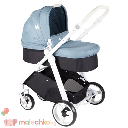 Комбинирана бебешка количка 3в1 Kika Boo UGO Blue