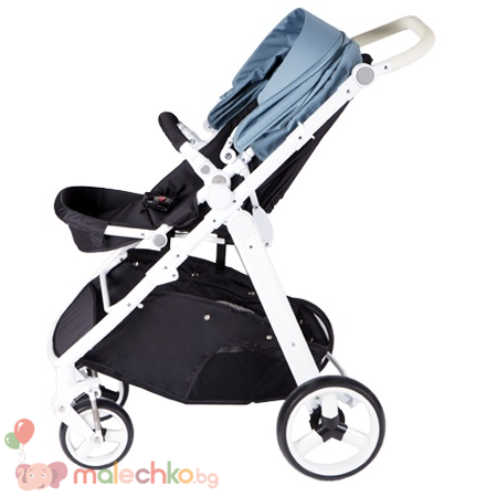 Комбинирана бебешка количка 3в1 Kika Boo UGO Blue