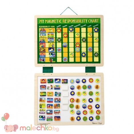 Магнитна дъска със задължения Melissa&Doug