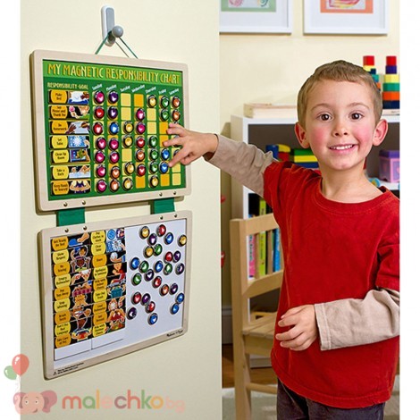 Магнитна дъска със задължения Melissa&Doug