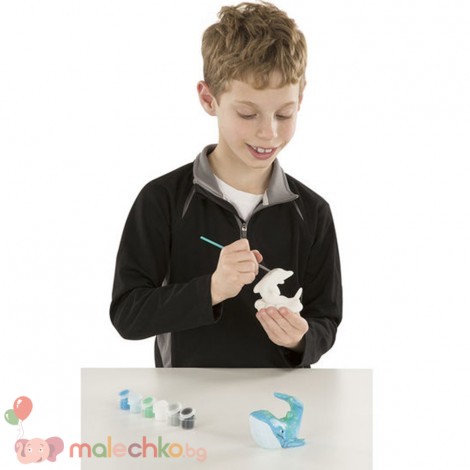 Оцвети сам Морска фигура Melissa&Doug