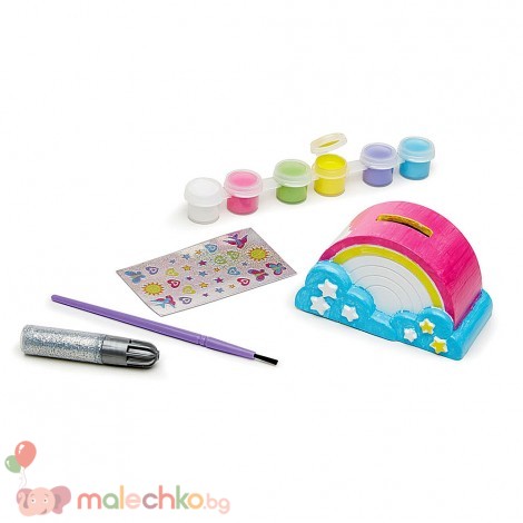 Оцвети сам касичка Melissa&Doug Дъга