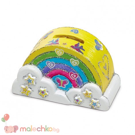 Оцвети сам касичка Melissa&Doug Дъга