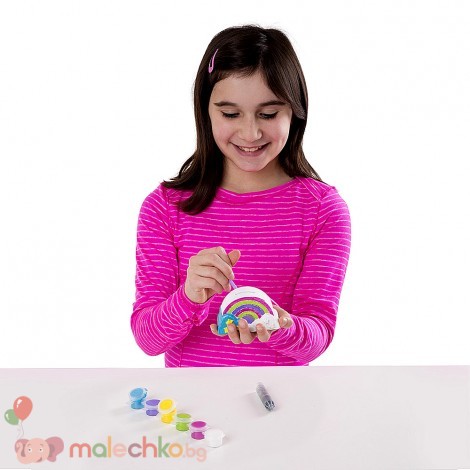 Оцвети сам касичка Melissa&Doug Дъга