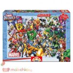 Пъзел Educa Колажи Marvel Heroes