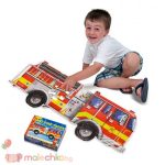Пъзел за земя Пожарна Melissa&Doug