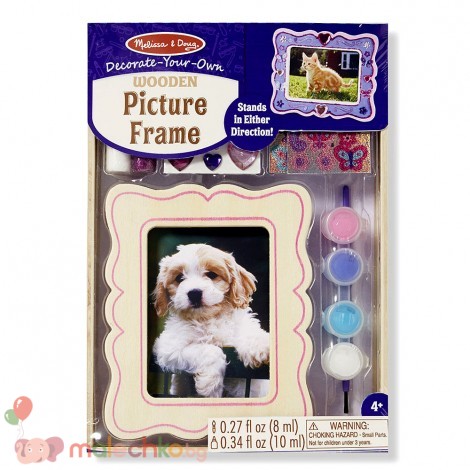 Рамка за снимка за оцветяване Melissa&Doug