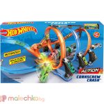 Игрален комплект Hot Wheels Тирбушон
