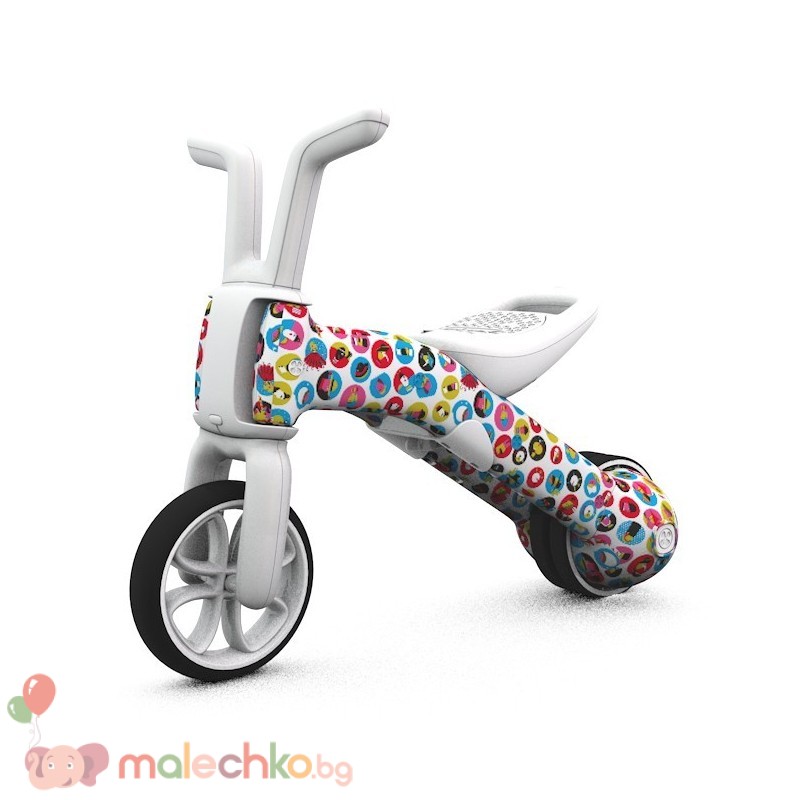 Колело за балансиране Chillafish Bunzi 2в1 FAD7 Giraffiti - Image 2