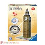 Пъзел 3D Ravensburger Биг бен + часовник