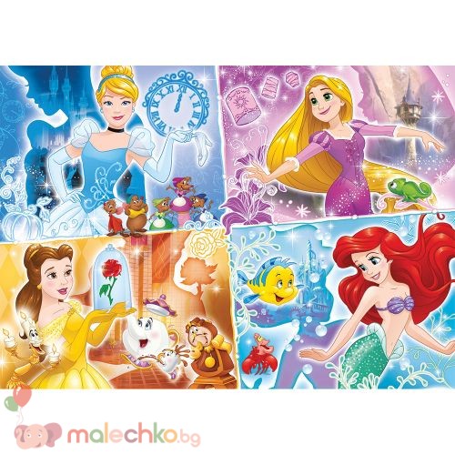 Пъзел Clementoni Disney Princess 4в1
