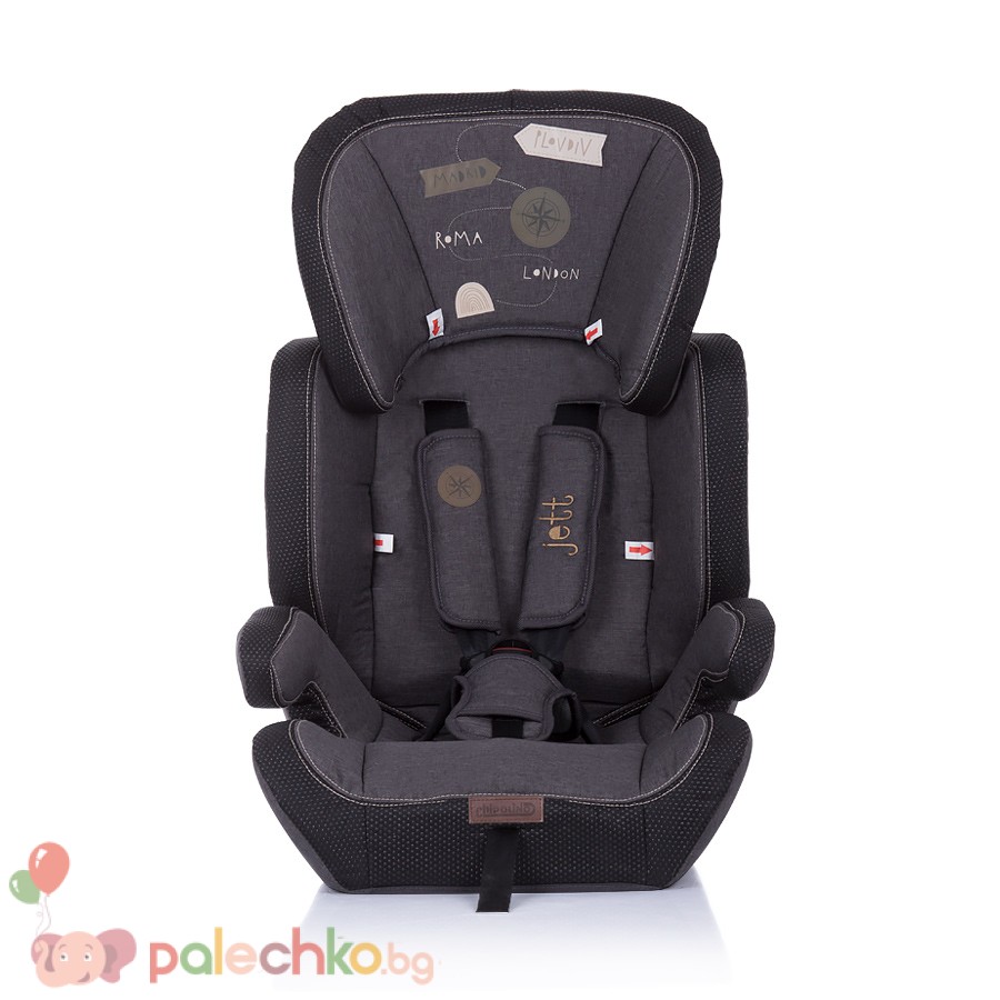 Столче за кола 9-36 кг Chipolino Джет Сив Деним - Image 2
