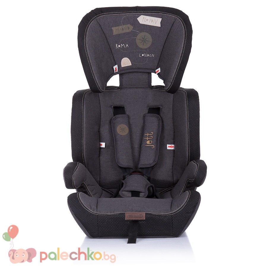 Столче за кола 9-36 кг Chipolino Джет Сив Деним - Image 3