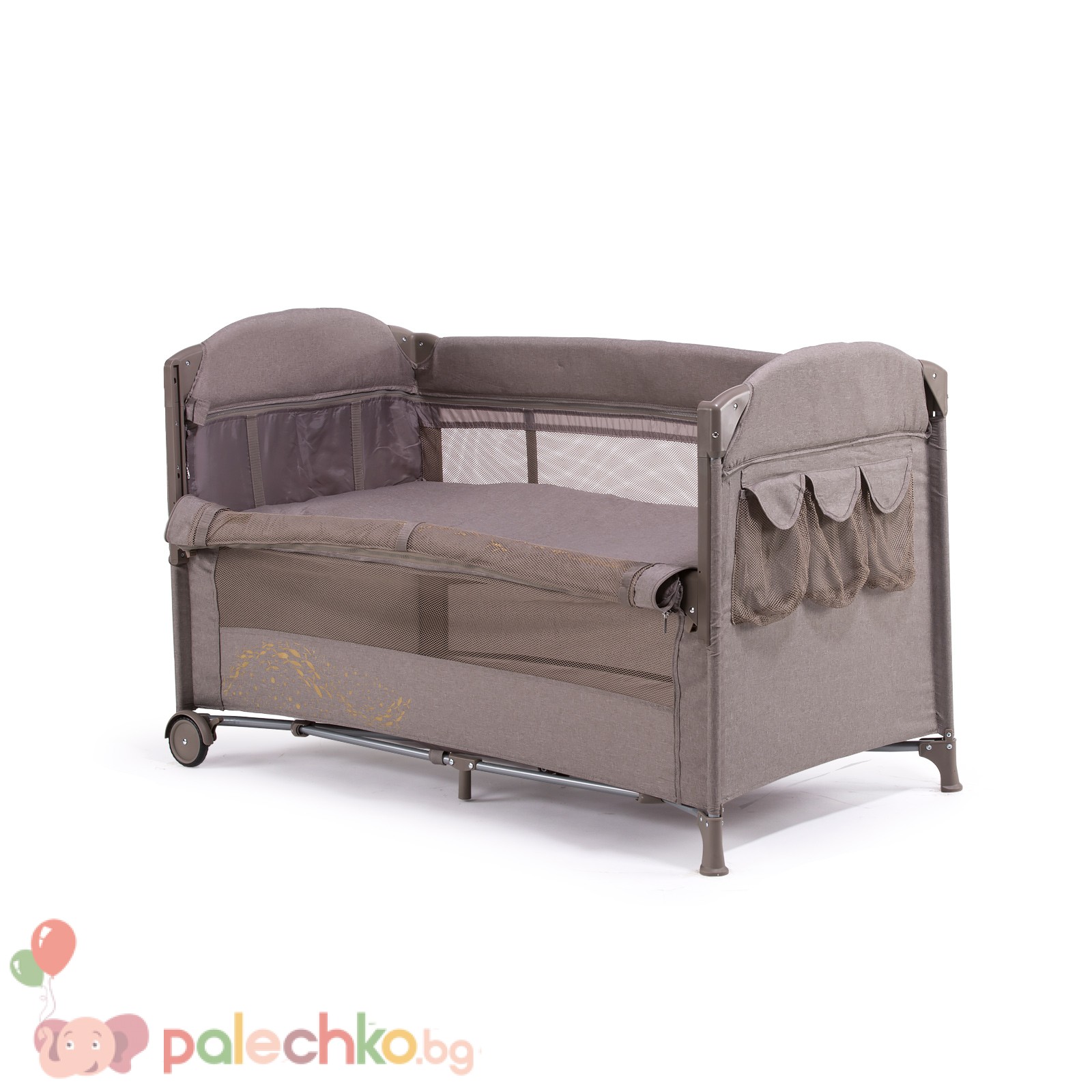 Бебешка кошара Chipolino Мерида Лате Лен