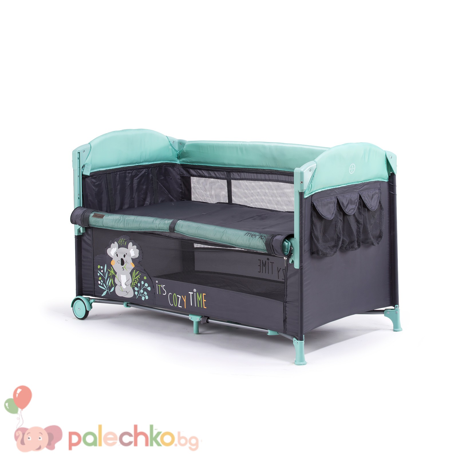 Бебешка кошара Chipolino Мерида Мента