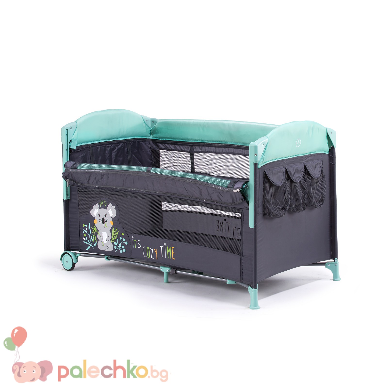 Бебешка кошара Chipolino Мерида Мента - Image 2