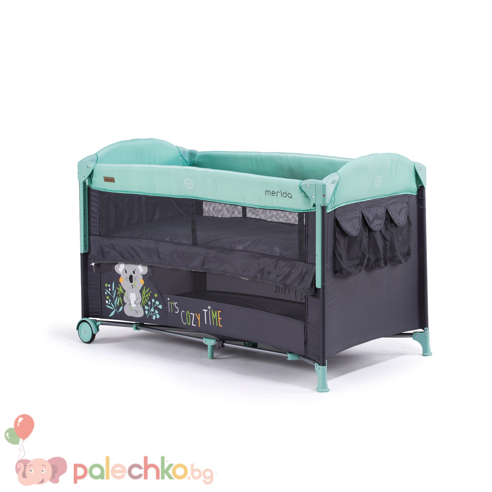 Бебешка кошара Chipolino Мерида Мента - Image 3