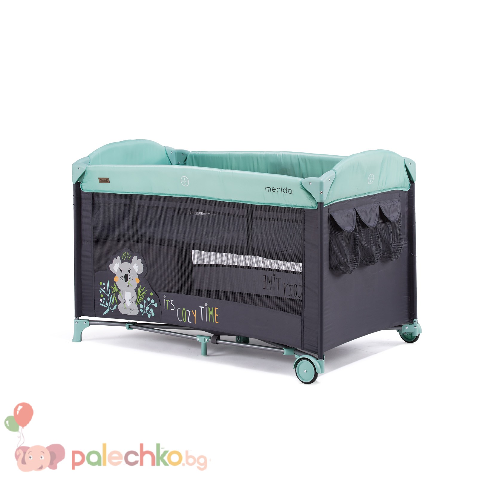 Бебешка кошара Chipolino Мерида Мента - Image 4