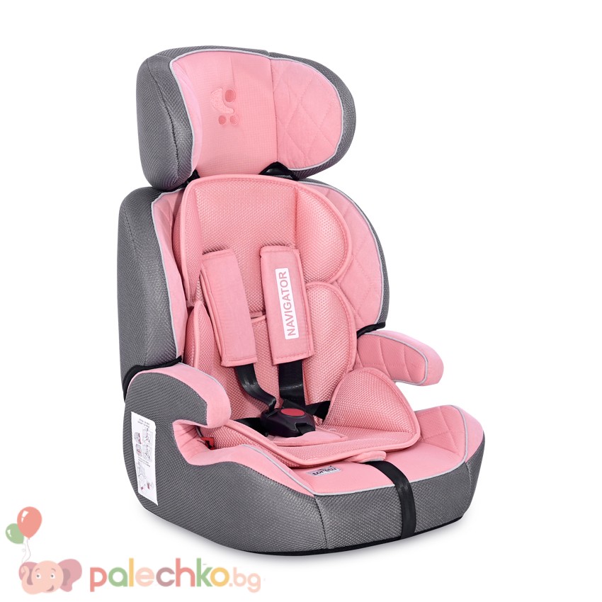 Столче за кола 9-36 кг Lorelli Navigator Rose Velvet