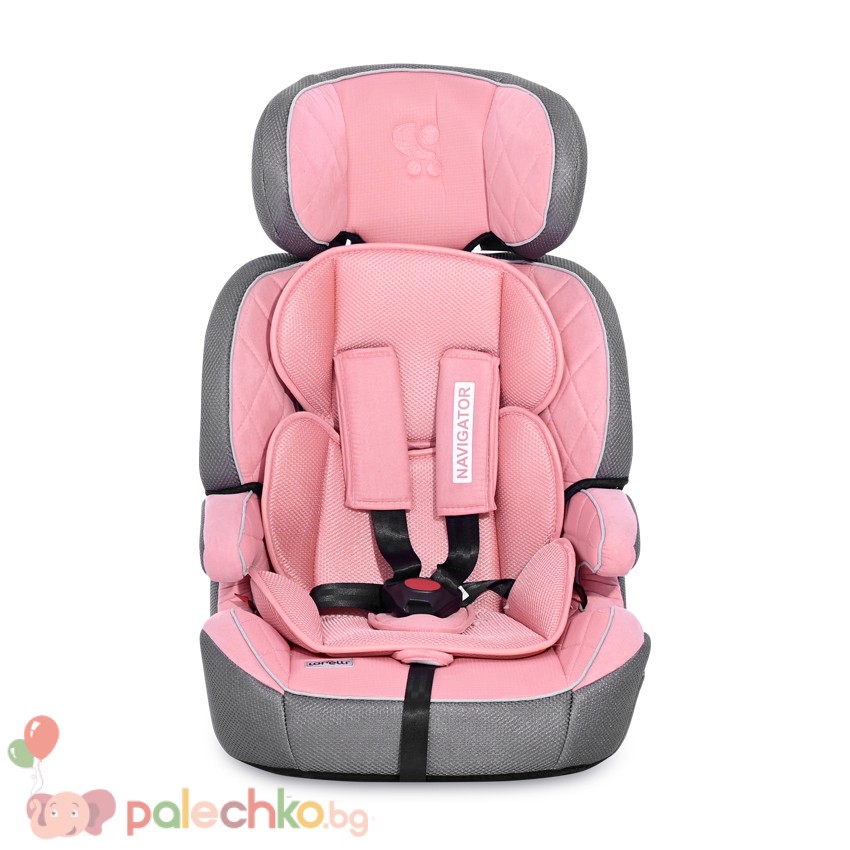 Столче за кола 9-36 кг Lorelli Navigator Rose Velvet - Image 2