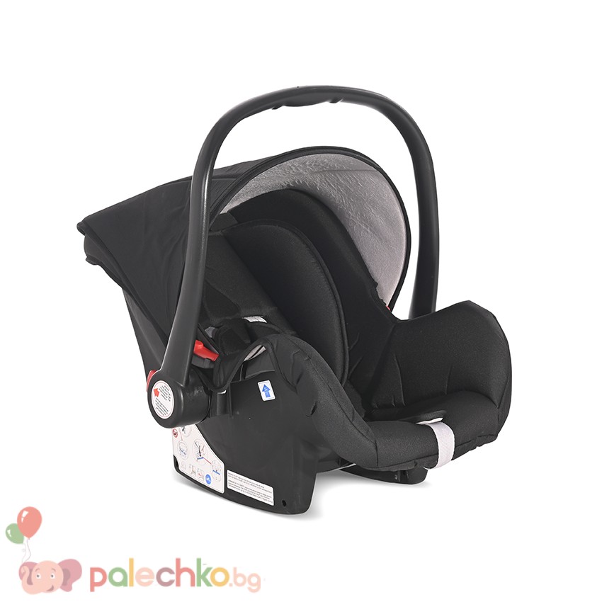 Бебешка количка 2в1 Lorelli Classic Alba Black - Image 10
