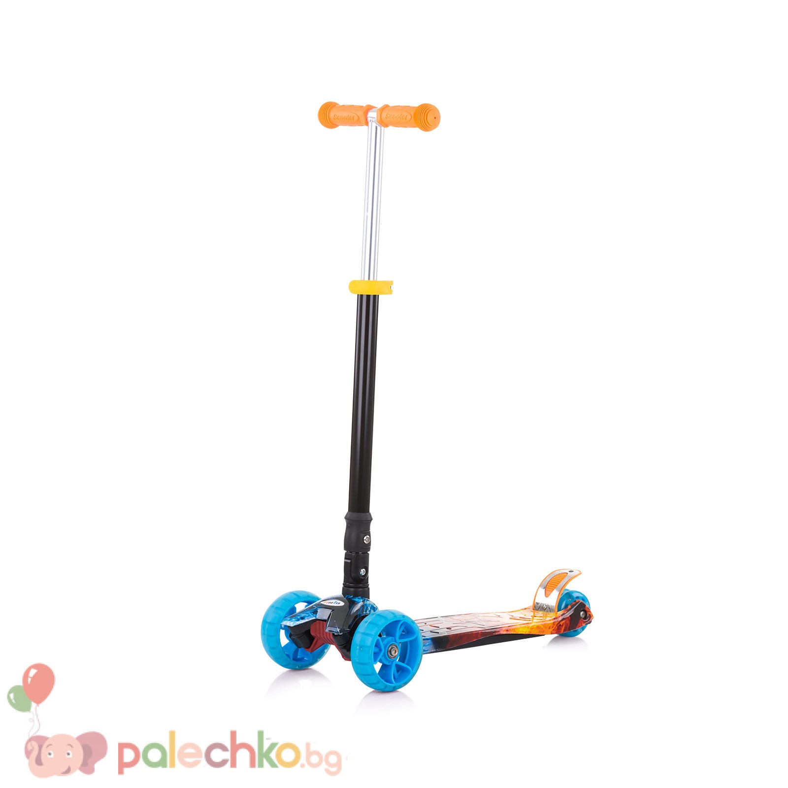 Тротинетка Chipolino Croxer Evo Огън и Лед
