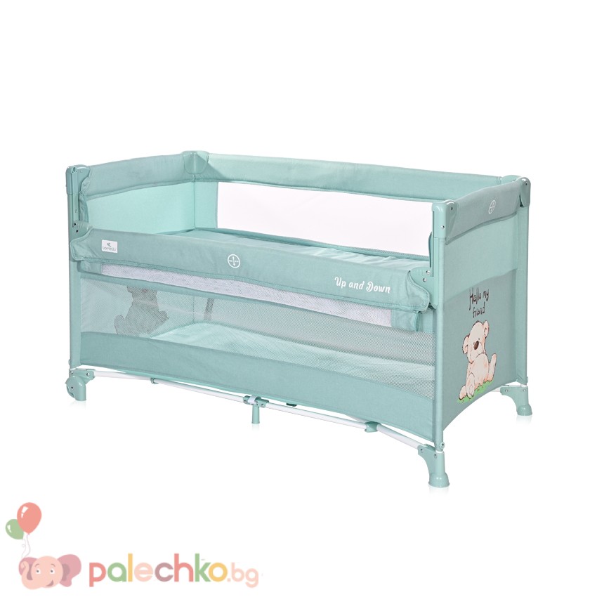 Бебешка кошара Lorelli Up and Down Blue Surf Teddy - Image 3