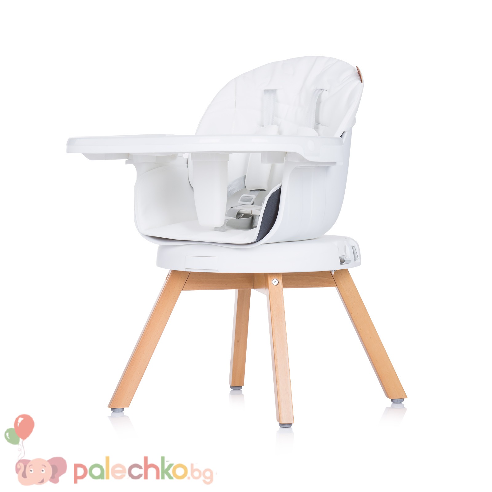 Chipolino Столче за хранене 3в1 Рото Бяло - Image 10