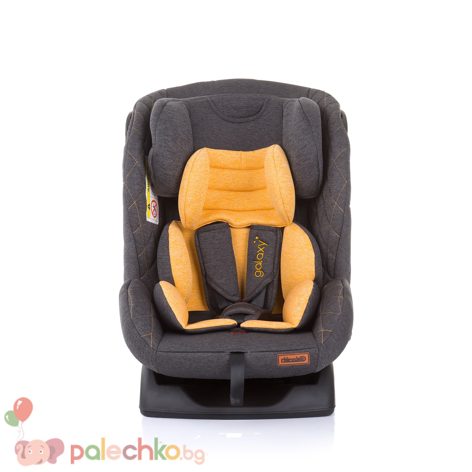 Столче за кола 0-36 кг Chipolino Галакси Банан - Image 2