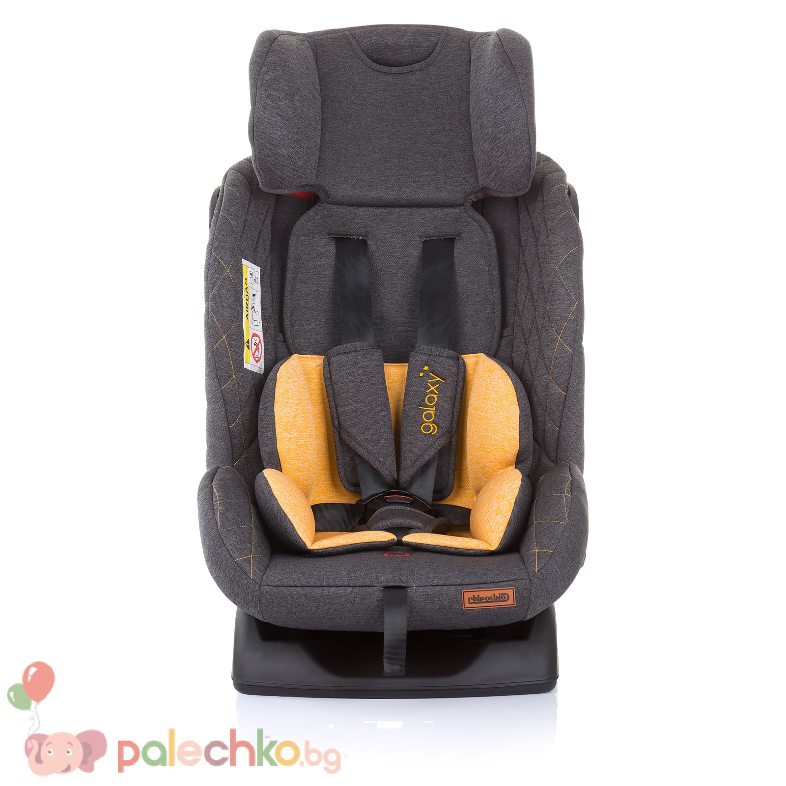 Столче за кола 0-36 кг Chipolino Галакси Банан - Image 4