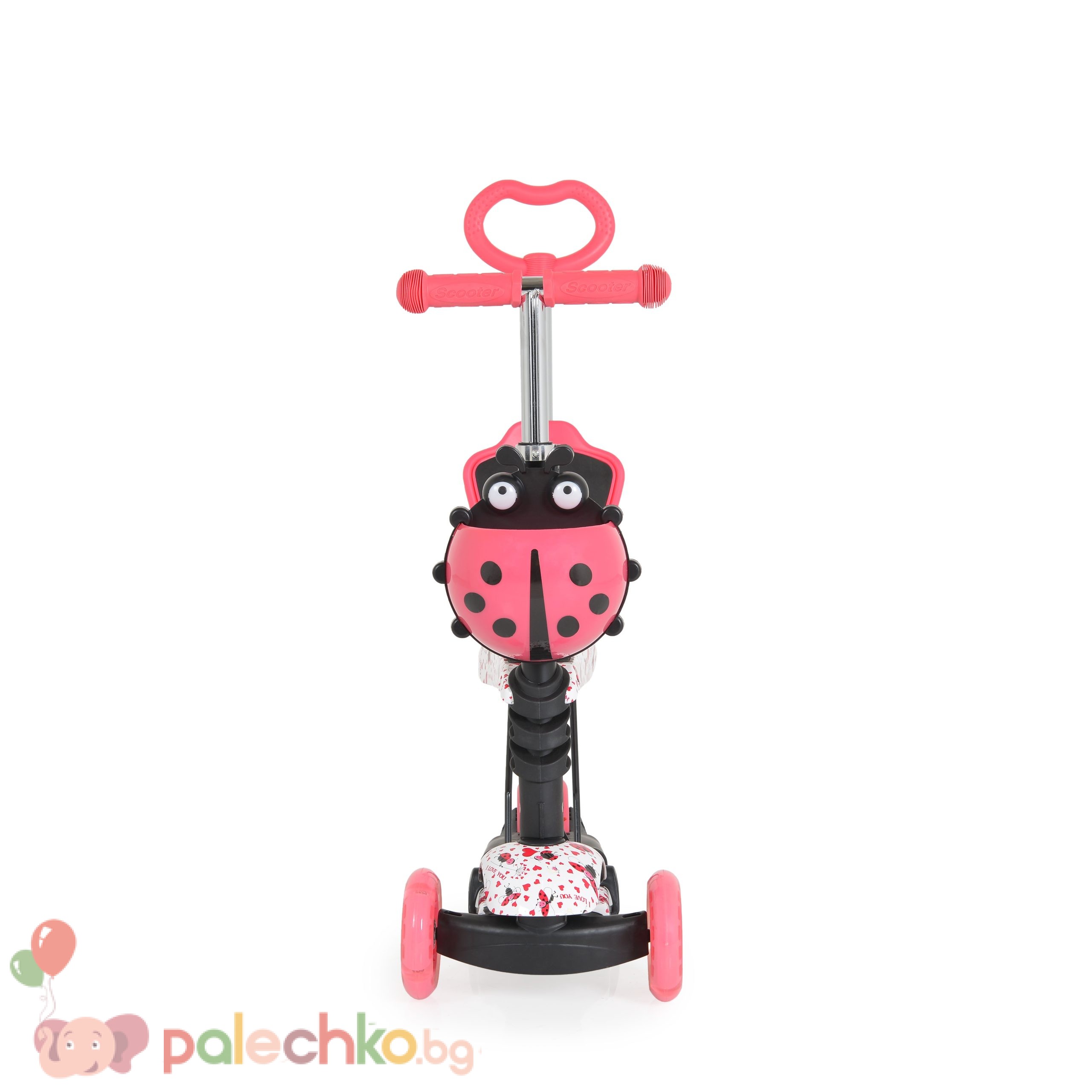 Тротинетка Moni Lollipop Червена - Image 8